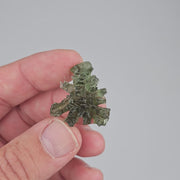 Moldavite Besednice Jezkovna 4.31 g 29x26x10mm AA+ - InnerVision Crystals