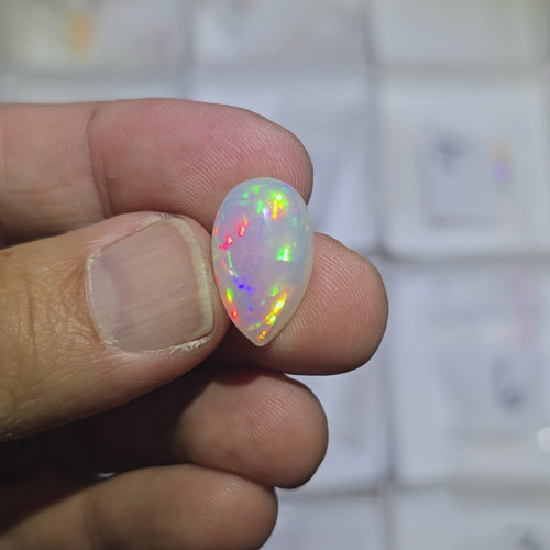 Ethiopian Opal 10.75 ct 19x11x9mm - InnerVision Crystals