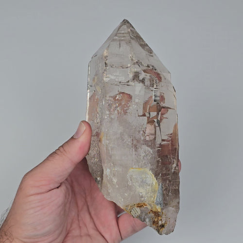 High Altitude Quartz - Mt Ganesh Himal Region Nepal 1158 g 181x78x66mm - InnerVision Crystals