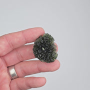 Moldavite Besednice Jezkovna 19.20 g 38x31x20mm AA - InnerVision Crystals