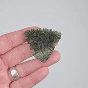 Moldavite Besednice Jezkovna 19.92 g 49x46x12mm AA - InnerVision Crystals