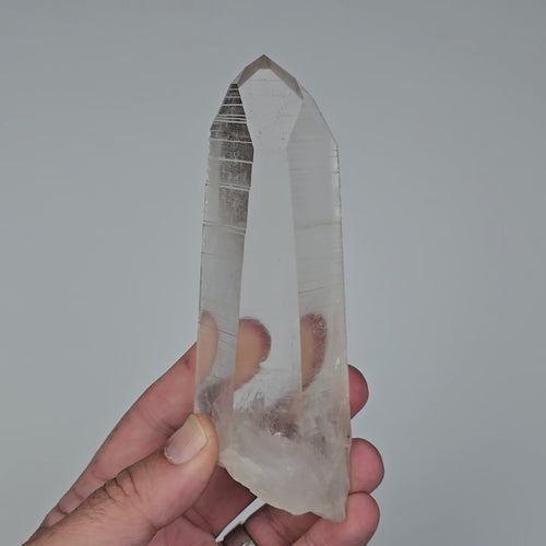 McEarl Mine, Arkansas Quartz 1980s 354 g 143x45x37mm Old Stock AA+ Phantom - InnerVision Crystals