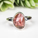 Rhodolite Garnet Ring 10x7mm Size 4 - InnerVision Crystals