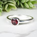 Rhodolite Garnet Ring 4.5mm Size 10 - InnerVision Crystals