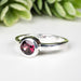 Rhodolite Garnet Ring 4.5mm Size 4 - InnerVision Crystals