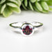 Rhodolite Garnet Ring 4.5mm Size 4 - InnerVision Crystals