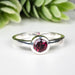 Rhodolite Garnet Ring 4.5mm Size 6 - InnerVision Crystals