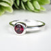 Rhodolite Garnet Ring 4.5mm Size 6 - InnerVision Crystals