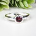 Rhodolite Garnet Ring 4.5mm Size 6 - InnerVision Crystals