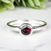 Rhodolite Garnet Ring 4.5mm Size 8 - InnerVision Crystals