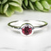 Rhodolite Garnet Ring 4.5mm Size 8 - InnerVision Crystals