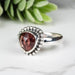 Rhodolite Garnet Ring 7mm Size 4 - InnerVision Crystals