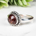 Rhodolite Garnet Ring 7mm Size 7 - InnerVision Crystals