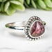 Rhodolite Garnet Ring 7mm Size 8 - InnerVision Crystals