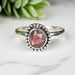 Rhodolite Garnet Ring 7x6mm Size 9 - InnerVision Crystals