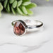 Rhodolite Garnet Ring 8x6mm Size 7 - InnerVision Crystals