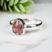 Rhodolite Garnet Ring 8x6mm Size 7 - InnerVision Crystals