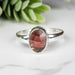 Rhodolite Garnet Ring 9x6mm Size 8 - InnerVision Crystals