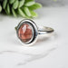 Rhodolite Garnet Ring 9x7mm Size 7 - InnerVision Crystals