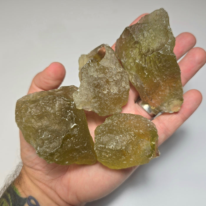 Libyan Desert Glass Cutting / Carving Rough | 500 grams Wholesale Lot