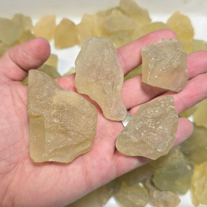 Libyan Desert Glass B Grade | 500 grams Wholesale Lot