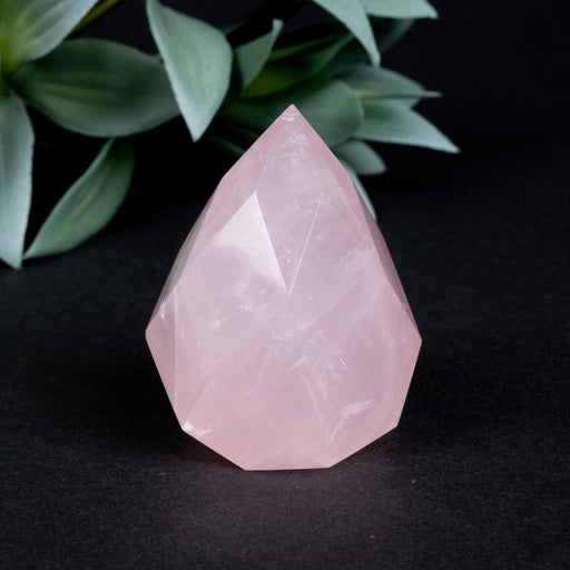 Rose Quartz Faceted Point 101 g 52x37mm - InnerVision Crystals