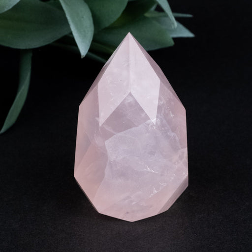 Rose Quartz Faceted Point 101 g 57x35mm - InnerVision Crystals