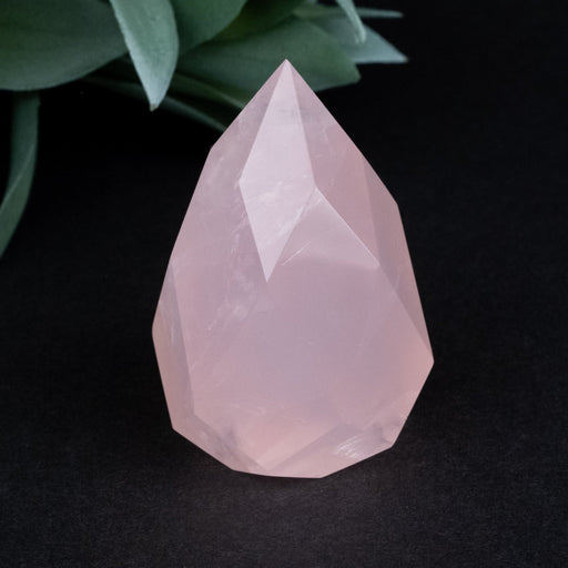 Rose Quartz Faceted Point 101 g 57x35mm - InnerVision Crystals
