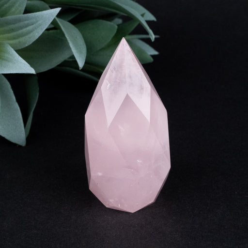 Rose Quartz Faceted Point 101 g 68x31mm - InnerVision Crystals