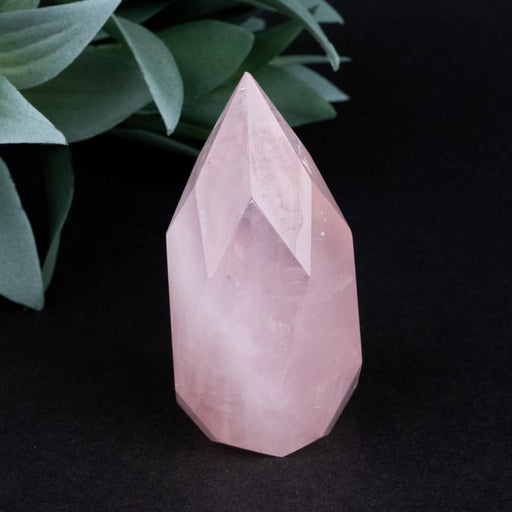 Rose Quartz Faceted Point 101 g 68x31mm - InnerVision Crystals