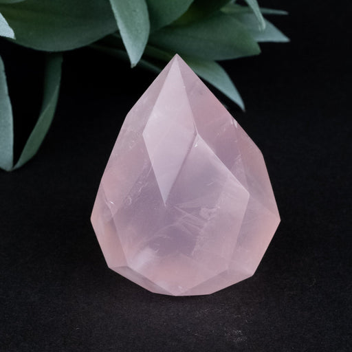 Rose Quartz Faceted Point 103 g 53x37mm - InnerVision Crystals