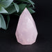Rose Quartz Faceted Point 108 g 64x34mm - InnerVision Crystals