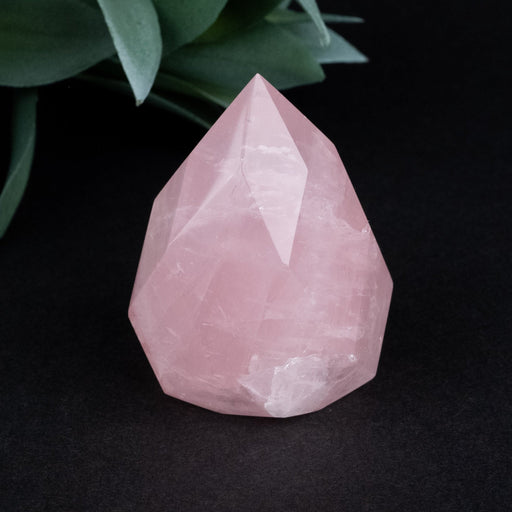 Rose Quartz Faceted Point 109 g 54x38mm - InnerVision Crystals