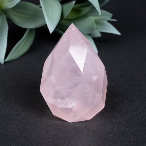 Rose Quartz Faceted Point 109 g 56x38mm - InnerVision Crystals