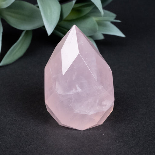 Rose Quartz Faceted Point 109 g 56x38mm - InnerVision Crystals