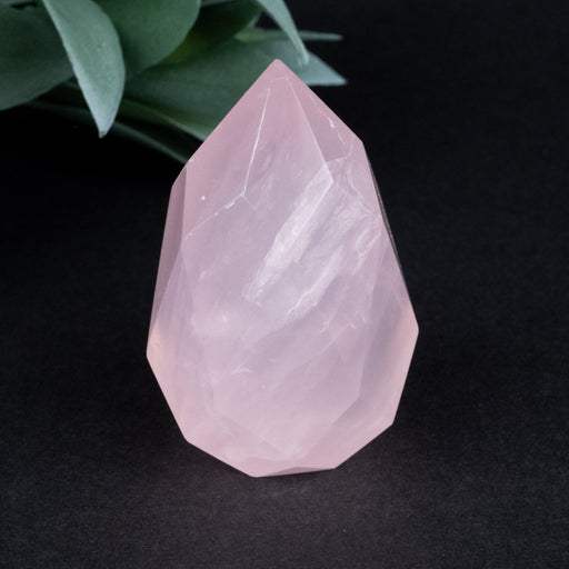 Rose Quartz Faceted Point 110 g 60x35mm - InnerVision Crystals