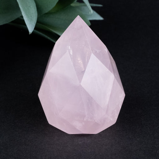 Rose Quartz Faceted Point 113 g 57x39mm - InnerVision Crystals