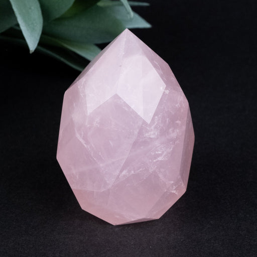 Rose Quartz Faceted Point 114 g 54x38mm - InnerVision Crystals