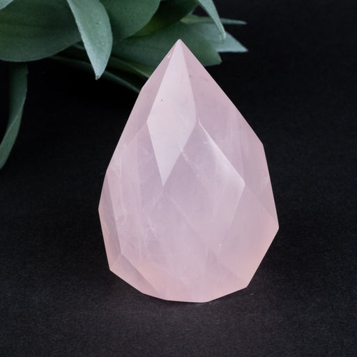 Rose Quartz Faceted Point 118 g 58x38mm - InnerVision Crystals
