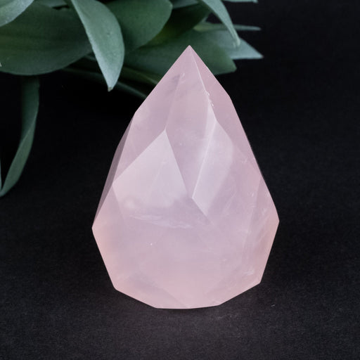 Rose Quartz Faceted Point 118 g 58x38mm - InnerVision Crystals