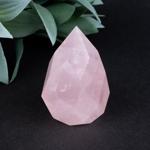 Rose Quartz Faceted Point 119 g 59x39mm - InnerVision Crystals