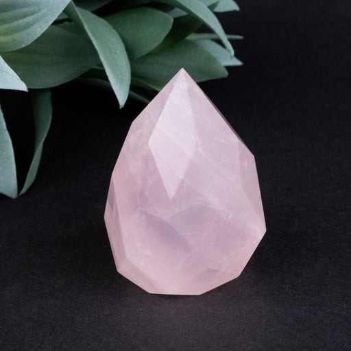 Rose Quartz Faceted Point 119 g 59x39mm - InnerVision Crystals
