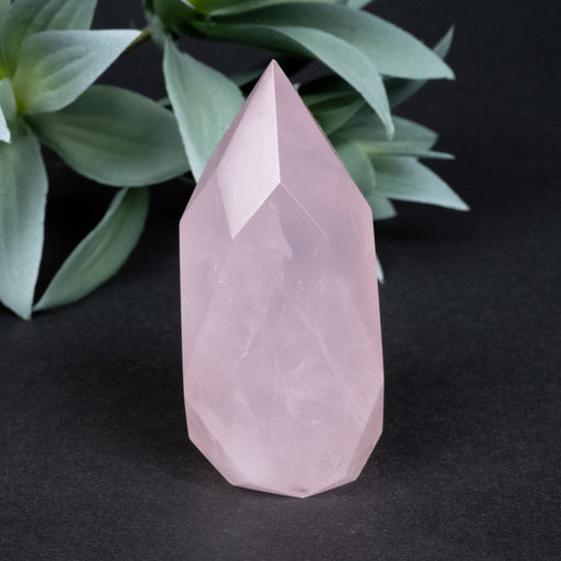 Rose Quartz Faceted Point 119 g 71x34mm - InnerVision Crystals