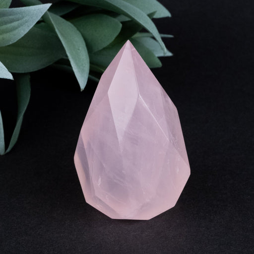 Rose Quartz Faceted Point 122 g 65x37mm - InnerVision Crystals