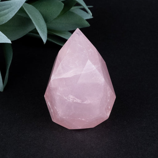 Rose Quartz Faceted Point 126 g 61x38mm - InnerVision Crystals