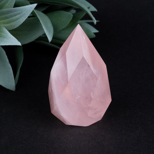 Rose Quartz Faceted Point 126 g 67x37mm - InnerVision Crystals