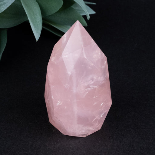 Rose Quartz Faceted Point 128 g 69x35mm - InnerVision Crystals