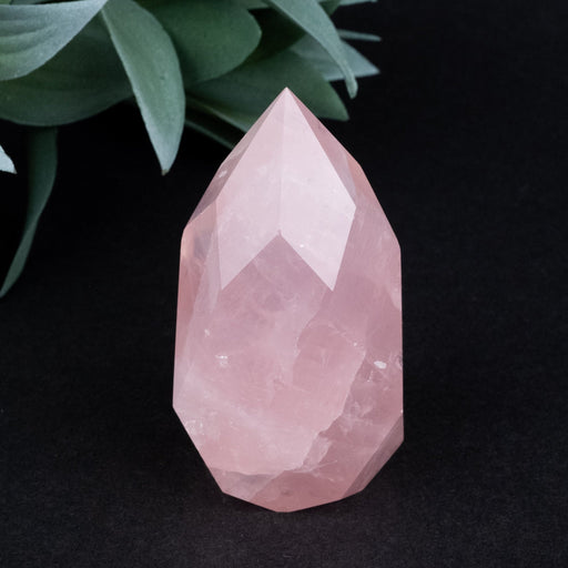 Rose Quartz Faceted Point 128 g 69x35mm - InnerVision Crystals