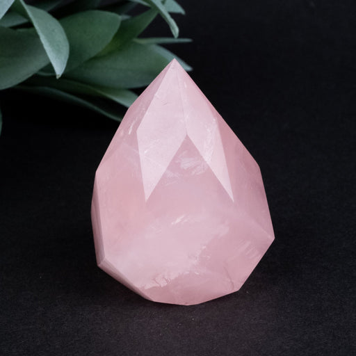Rose Quartz Faceted Point 132 g 57x43mm - InnerVision Crystals