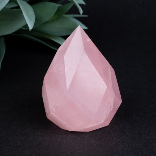 Rose Quartz Faceted Point 132 g 57x43mm - InnerVision Crystals